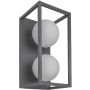 Italux Daisy MB-BR4367-W2 GR Sienos lempa 2x4W/G9 IP20