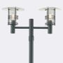 Norlys STOCKHOLM 283B Gatvės šviesos stulpas 2x9W/E27 IP54