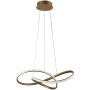 Italux Consa PND-19221C-GD Pakabinama lempa 1x40W/LED 3000K/4000K/6000K 3400lm IP20