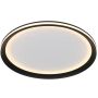 Italux Artizo PLF-02326-M-BK Lubų šviestuvas 1x24W/LED 3000K/4000K/6000K 2900lm IP20