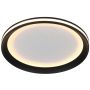 Italux Artizo PLF-02326-S-BK Lubų šviestuvas 1x18W/LED 3000K/4000K/6000K 2200lm IP20