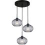 Italux Pansol PND-2940-3AS-BK-SG2 Pakabinama lempa 3x40W/E27 IP20