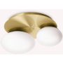 Ideal Lux NINFEA 293653 Stropo šviestuvas 2x15W/GX53 ip20