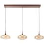 Italux Tenele PND-24028-3B-COPP Pakabinama lempa 3x21W/LED 3000K 1300lm IP20