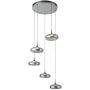 Italux Tenele PND-24028-5A-SILV Pakabinama lempa 5x35W/LED 3000K 1514lm IP20