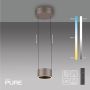 Paul Neuhaus PURE CLIPSE 2471-97 Pakabinama lempa 2x5W/LED 2200-5000k 250lm ip20
