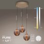 Paul Neuhaus PURE E-Infinity 2222-97 Pakabinama lempa 3x7W/LED 2200-5000k 560lm ip20