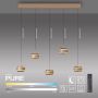 Paul Neuhaus PURE FALLING RINGS 2504-97 Pakabinama lempa 5x8W/LED 2200-5000k 1500lm ip20