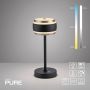 Paul Neuhaus PURE FALLING RINGS 4503-18 Stalo lempa 1x8W/LED 2200-5000k 310lm ip20