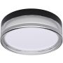 Italux Rilta PLF-73527-M-BK Stropo šviestuvas 1x24W/LED IP65