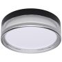 Italux Rilta PLF-73527-S-BK Stropo šviestuvas 1x18W/LED IP65