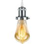 Altavola Design INDUSTRIAL CHIC LA001/P_chrom Pakabinama lempa 1x60W/E27 IP20