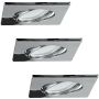 Polux OLIN 309655 Įmontuojamas apšvietimas 1x3,5W/GU10 3000K 250LM IP20
