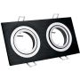 Polux SOUTH 302144 Įmontuojamas apšvietimas 2x8W/GU10 IP20
