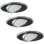Polux SUN 305251 Įmontuojamas apšvietimas 1x3,5W/GU10 3000K 250LM IP20