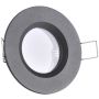 Polux BORAS 315441 Įmontuojamas apšvietimas 1x8W/GU10 IP44
