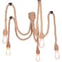 Polux ROPE 312921 Pakabinama lempa 5x12W LED/E27 IP20