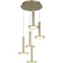 Italux Oliver MD17033012-5A GOLD Pakabinama lempa 5x60W/LED 3000K 3360lm IP20