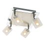 Prezent KYTON 34031 Taškinis šviestuvas 4x20W/LED 1520lm IP20