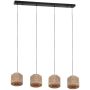 Trio SMILLA 366800436 Pakabinama lempa 4x10w/e27 ip20