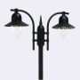 Norlys COMO 372B Gatvės šviesos stulpas 2x9W/E27 IP54