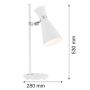 Argon LUKKA 3890 Darbo stalo lempa 1x15W/E27 IP20