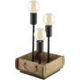 Eglo WOOTTON 43594 Stalo lempa 3X40W/E27 IP20