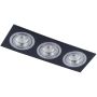 Italux Mooty BL MQ71805-3AB Įmontuojamas apšvietimas 3x50W/GU5,3 IP20