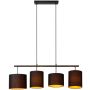 Lucide MAYA 45409/04/30 Pakabinama lempa 4x40w/e27 ip20