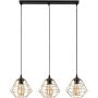 TK Lighting DIAMOND 4642 Stalo lempa 3x15W/E27