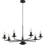 TK Lighting LIMAL 4613 Švieslentė 7x40W/E14