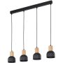 TK Lighting CAIRO 4896 Pakabinama lempa 4x15W/E27 IP20