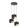 TK Lighting GRANT 4876 Pakabinama lempa 3x15W/E27 IP20