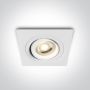 One Light The Dual Ring 51105ABG/W Įmontuojamas apšvietimas 1x10W/GU10 IP20