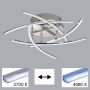Fischer&Honsel Cross TW 20108 Stropo šviestuvas 5x4.5W/LED 2700K 2700 lm IP20