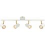 Endon GULL 59933 Taškinis šviestuvas 4x3.5W/GU10 3000K 1380LM IP20