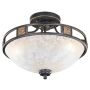 Trio QUINTA 608100324 Stropo šviestuvas 3x60w/e27 ip20