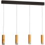 Fischer&Honsel SHINE-WOOD 61132 Pakabinama lempa 4x5,26w/led 2700k 2552lm ip20