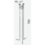 Norlys ACCESSORIES 6130 Kablio tvirtinimo elemento gaubtas