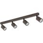 TK Lighting TOP 6182 Taškinis šviestuvas 4x10W/GU10 IP20