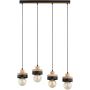 Alfa LARSO 63407 Pakabinama lempa 4x15W/E27
