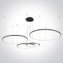One Light Decorative 63150C/B/W Pakabinama lempa 1x100W/LED 3000K 7400lm IP20