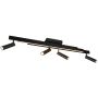Trio ZENO 648310532 Taškinis šviestuvas 5x22w/led 2700-6500k 1500lm+650lm ip20