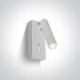 One Light Reading Spots 65746/W/W Sienos lempa 1x3W/LED 3000K 150lm IP20