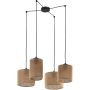 TK Lighting JUTA 6585 Stropo šviestuvas 4x15W/E27