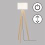 Fischer&Honsel SHINE-WOOD 40478 Stovinė lempa 3x40W/E27 IP20