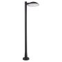 Italux PIOMBINO 66915/BK-9 Stovinė lempa 1x12W/LED 1080LM IP44