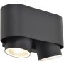 Lutec CYPRES 6604003118 Sienos lempa 2x7w/gu10 ip44