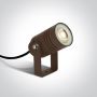 One Light Garden Spots 67198G/BR Sodų prožektorius 1x10W/GU10 IP65
