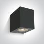 One Light Outdoor Cube 67142H/AN Sienos lempa 1x6W/GU10 IP65